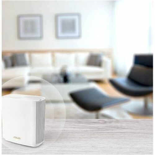 Asus ZenWiFi ET8 (W-3-PK) Wi-Fi 6E IEEE 802.11 a/b/g/n/ac/ax Ethernet Wireless Router Asus ZenWiFi ET8 (W-3-PK) Wi-Fi 6E IEEE 802.11 a/b/g/n/ac/ax Ethernet Wireless Router